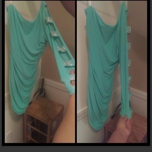 Mint party dress