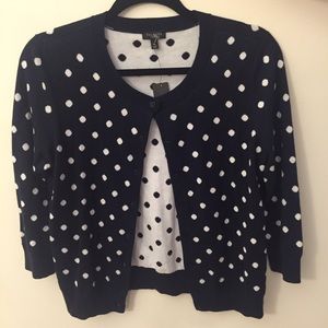 Brand New Polka Dot Talbot's Cardigan