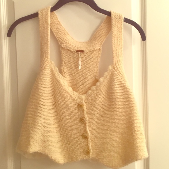 Free People Wool Vest - S/P