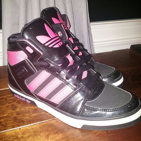 Pink/Black Adidas
