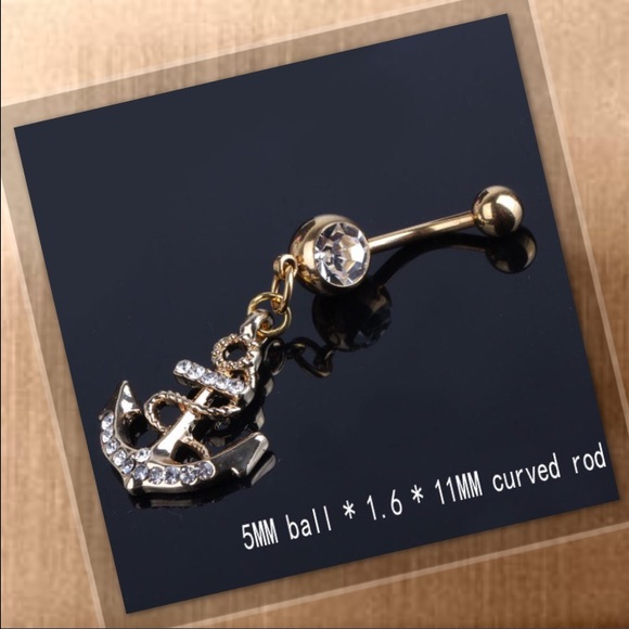 Jewelry - Anchor belly ring