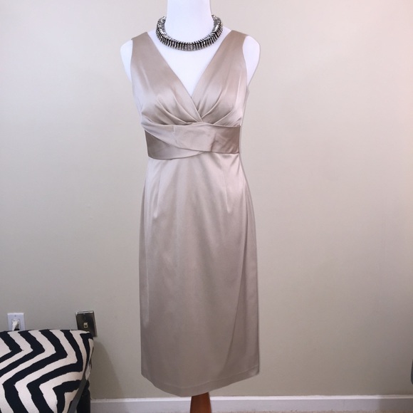 Donna Ricco Champagne Dress
