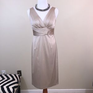 Donna Ricco Champagne Dress