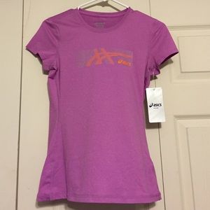 Lilac workout tee