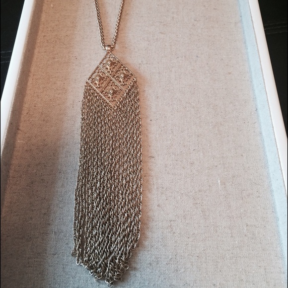Stella & Dot fringe necklace