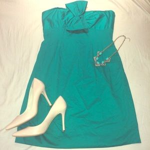 Green J Crew Dress