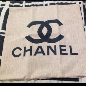 Chanel pillowcase