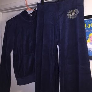 Blue Juicy Track Suit