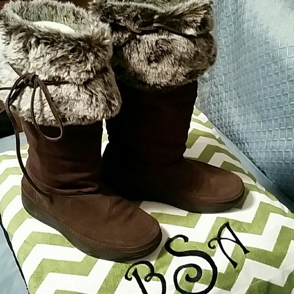 Brown Suede Skechers. SOLD ON ANOTHER SITE