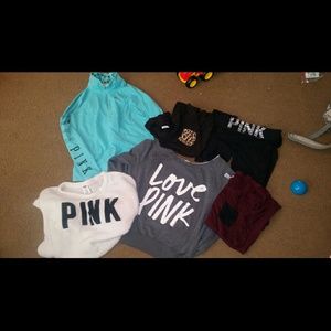 Vs pink bundle sizes xs to large