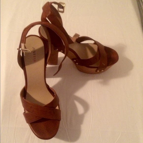 JustFab Block Heels