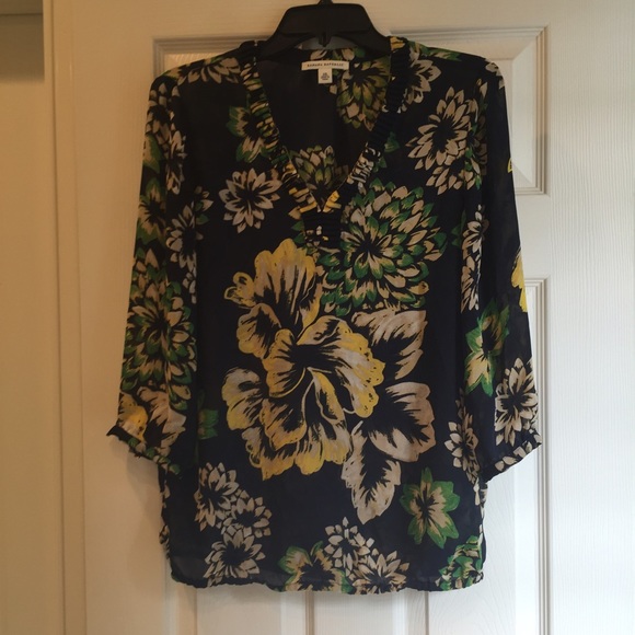 Banana Republic floral top.
