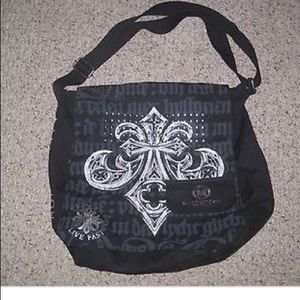 Affliction Messenger Purse Bag.