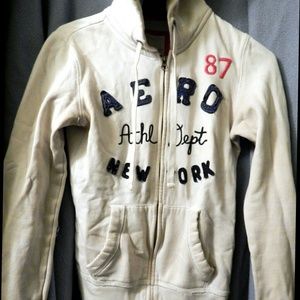 White Aeropostale New York Hoodie