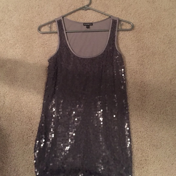 Express sequin tank