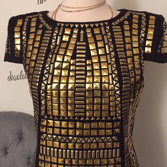 Unique Heros - Cocorigo Dresses - Amazing Gold plated mini dress! As seen on Mel B Unique Heros - Cocorigo Dresses - Amazing Gold plated mini dress! As seen on Mel B