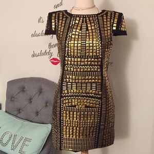 Unique Heros - Cocorigo Dresses - Amazing Gold plated mini dress! As seen on Mel B Unique Heros - Cocorigo Dresses - Amazing Gold plated mini dress! As seen on Mel B