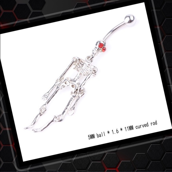 Accessories - Skeleton belly ring