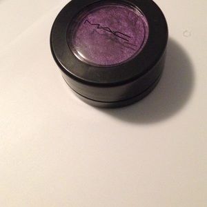 Purple Mac eyeshadow