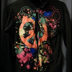 Paint Splatter Hoodie