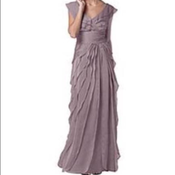 Purple gown