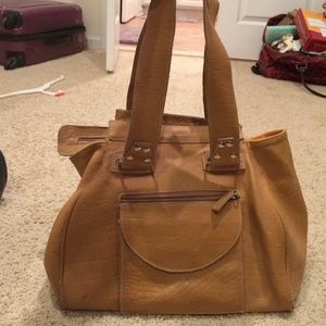 Genuine leather handbag
