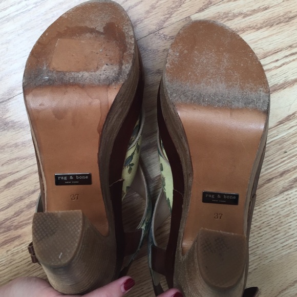 🎉HP🎉 Rag & Bone Yellow Sloan Platform - Picture 3 of 3