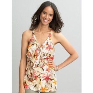 Banana Republic Sarah Bird Print Tank 