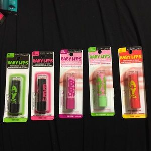 Maybelline Baby lips lip balm.
