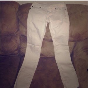 White Jeans straight fit almost skinny