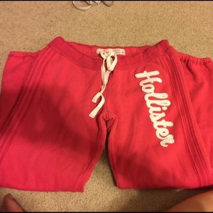HOLLISTER SWEATPANTS CUFFED AT BOTTOM