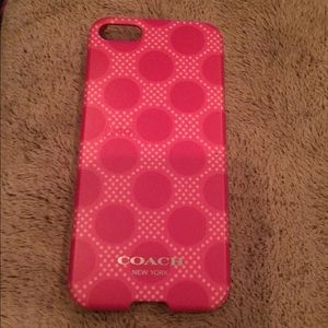 Coach iPhone 5/5s case