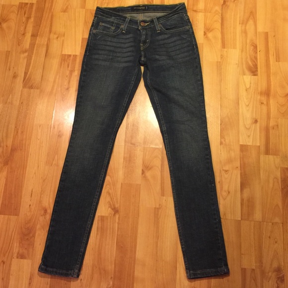 Levi's too super low 524 blue jeans 1 S - Picture 1 of 3