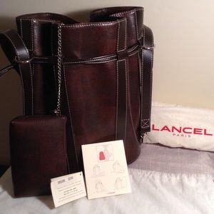 Lancel Paris Bucket Convertible Bag
