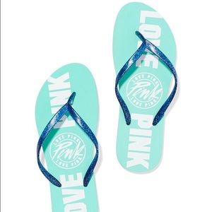 Vs Pink flip flops