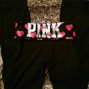 Yoga pants by pink