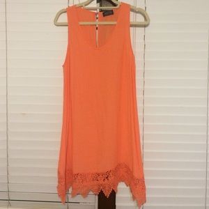 Coral ASTR Dress