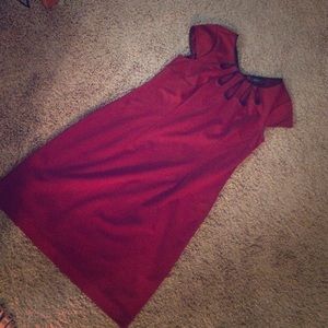 Work appropriate almost knee length dress!