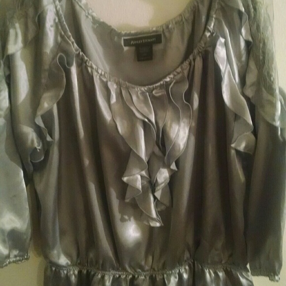 Beautiful silver top