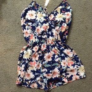 Floral romper