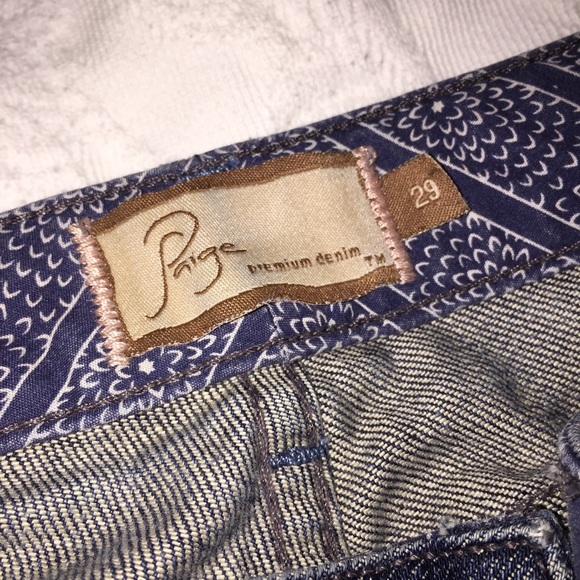 Paige jeans size 29 for Kenyan