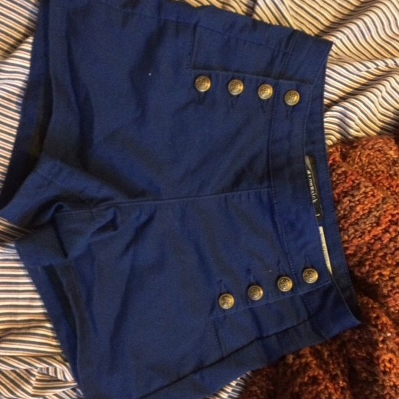 High waisted sailors shorts