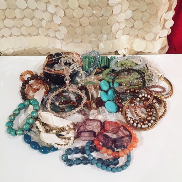 Assorted fashion bracelets
