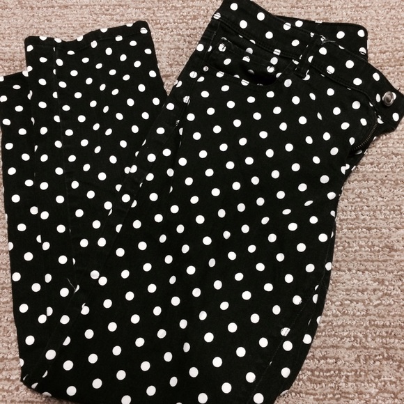 White House Black Market polka dot Pants