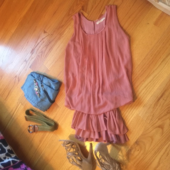 👗Pink crinkle top/dress 👗 - Picture 3 of 3