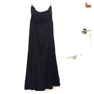 Banana Republic strapless silk dress size 2