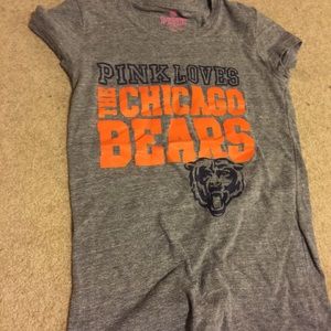 CHICAGO BEARS TEE SHIRT FROM PINK VS