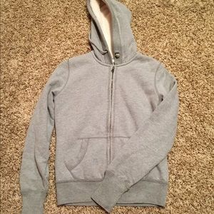 Gray hoodie