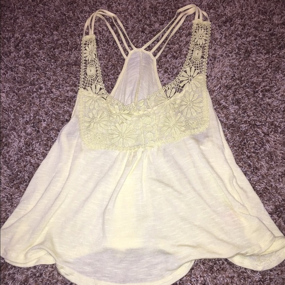 Yellow tank top
