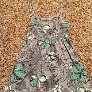 Baby doll floral tank